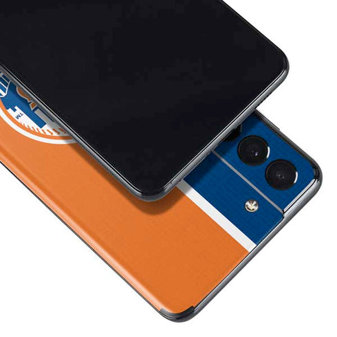 MLB New York Mets Split Galaxy S21 Plus 5G Skin