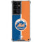 MLB New York Mets Split Galaxy S21 Ultra 5G Clear Case