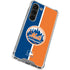 MLB New York Mets Split Galaxy S23 Clear Case