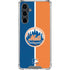MLB New York Mets Split Galaxy S23 FE Clear Case