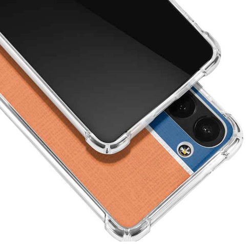 MLB New York Mets Split Galaxy S23 Plus Clear Case