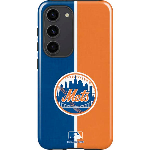 MLB New York Mets Split Galaxy S23 Pro Case