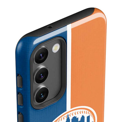 MLB New York Mets Split Galaxy S23 Pro Case