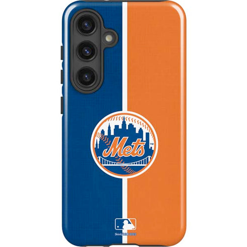 MLB New York Mets Split Galaxy S24 Impact Case