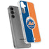 MLB New York Mets Split Galaxy S24 Plus Clear Case