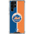 MLB New York Mets Split Galaxy S24 Ultra Clear Case