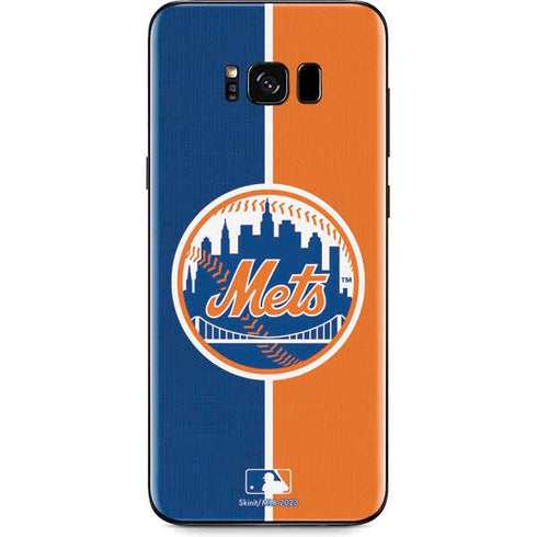 MLB New York Mets Split Galaxy S8 Plus Skin