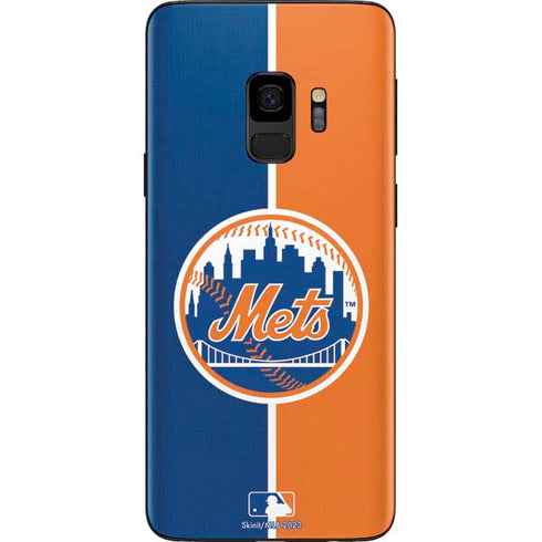 MLB New York Mets Split Galaxy S9 Skin