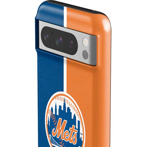 MLB New York Mets Split Google Pixel 8 Pro Impact Case