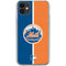 MLB New York Mets Split iPhone 11 Clear Case