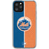MLB New York Mets Split iPhone 11 Pro Clear Case