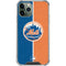 MLB New York Mets Split iPhone 11 Pro Max Clear Case