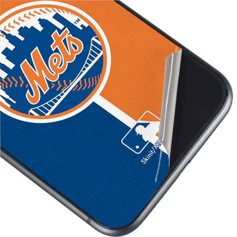 MLB New York Mets Split iPhone 11 Skin