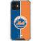 MLB New York Mets Split iPhone 12 Clear Case