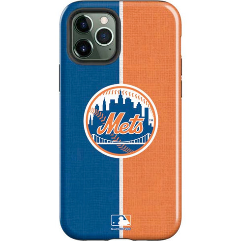MLB New York Mets Split iPhone 12 Pro Max Impact Case