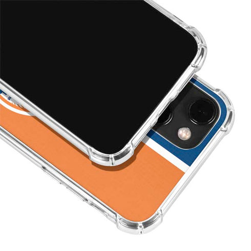 MLB New York Mets Split iPhone 14 Plus Clear Case