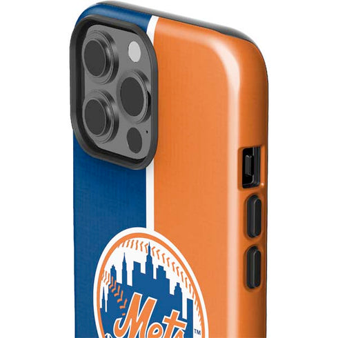 MLB New York Mets Split iPhone 15 Pro Max Impact Case