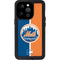MLB New York Mets Split iPhone 14 Pro Waterproof Case