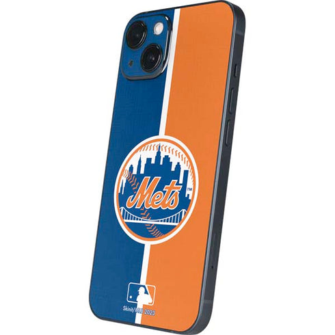 MLB New York Mets Split iPhone 14 Skin