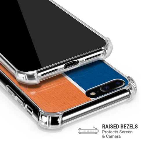 MLB New York Mets Split iPhone 7/8 Plus Clear Case