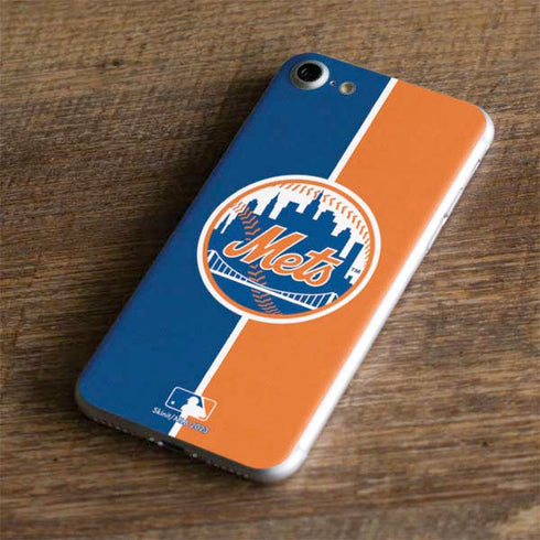 MLB New York Mets Split iPhone 8 Skin