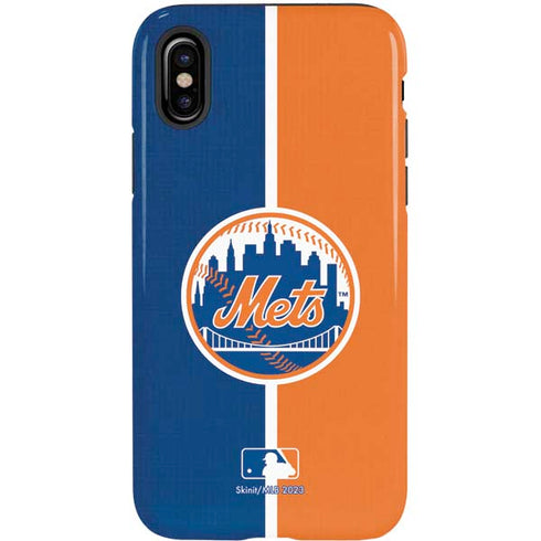 MLB New York Mets Split iPhone X Pro Case