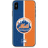 MLB New York Mets Split iPhone X Skin