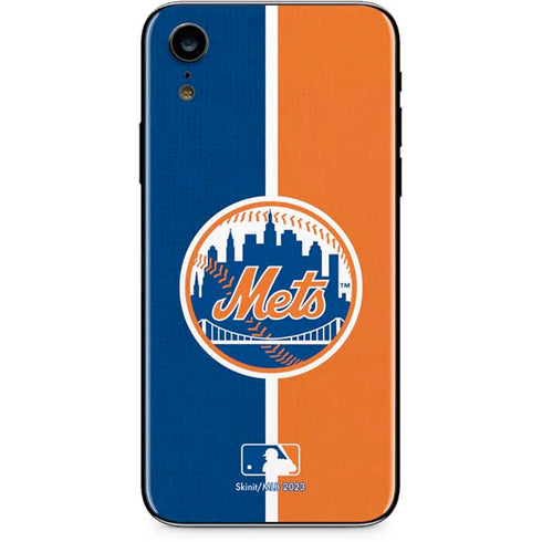 MLB New York Mets Split iPhone XR Skin