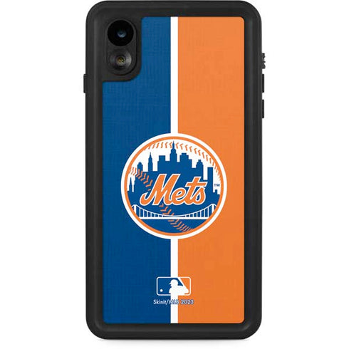 MLB New York Mets Split iPhone XR Waterproof Case