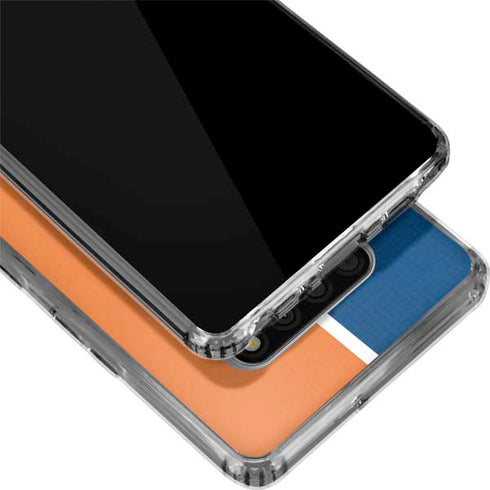 MLB New York Mets Split LG Stylo 6 Clear Case