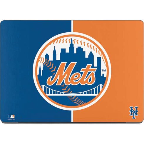 MLB New York Mets Split MacBook Pro 14in (2021-24) Skin