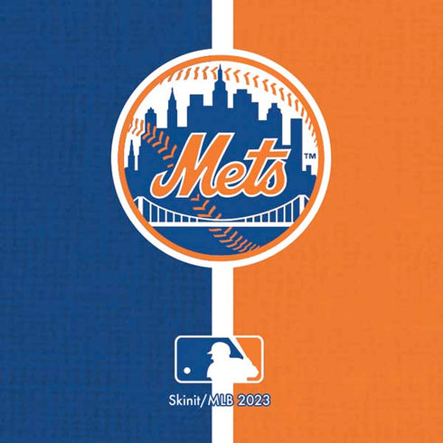 MLB New York Mets Split Moto E5 Play Skin