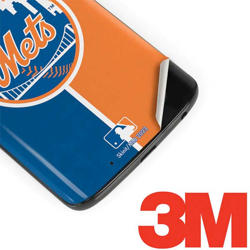 MLB New York Mets Split Moto G6 Skin