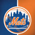 MLB New York Mets Split Moto G6 Skin
