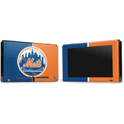 MLB New York Mets Split Nintendo Switch Bundle Skin