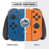 MLB New York Mets Split Nintendo Switch Bundle Skin