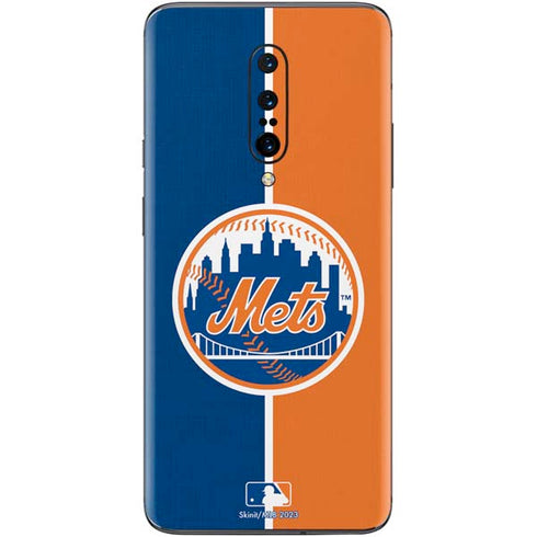 MLB New York Mets Split OnePlus 7 Pro Skin