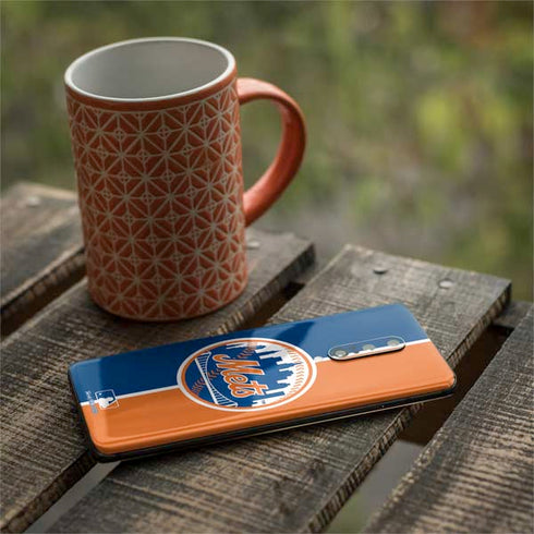 MLB New York Mets Split OnePlus 7 Pro Skin