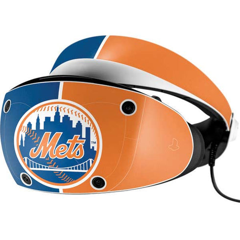MLB New York Mets Split PlayStation VR2 Skin
