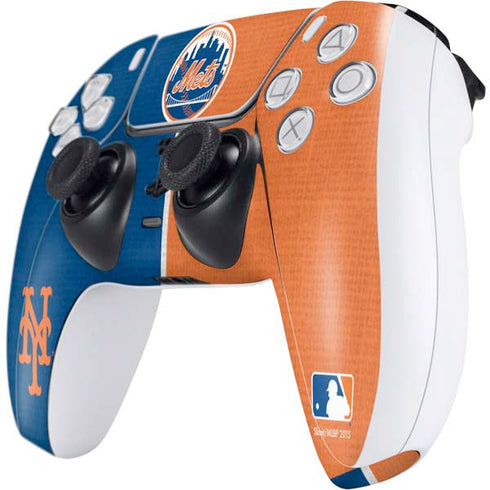 MLB New York Mets Split PS5 Controller Skin