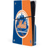 MLB New York Mets Split PS5 Slim Disk Console Skin
