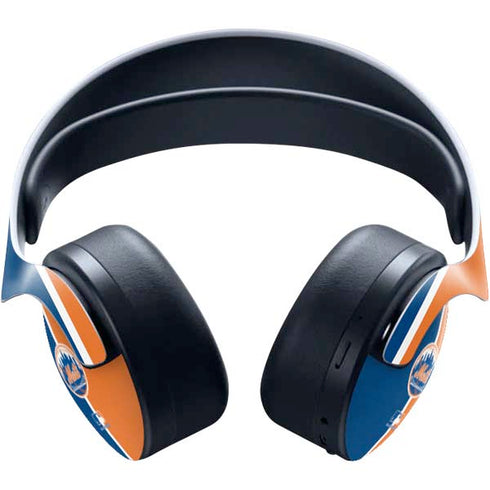 MLB New York Mets Split PULSE 3D Wireless Headset for PS5 Skin