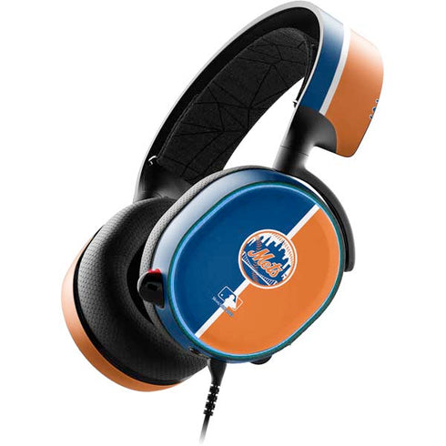MLB New York Mets Split SteelSeries Arctis 3 Skin