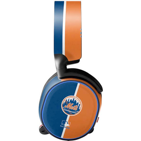 MLB New York Mets Split SteelSeries Arctis 5 Skin