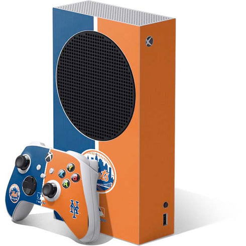 MLB New York Mets Split Xbox Series S Skins