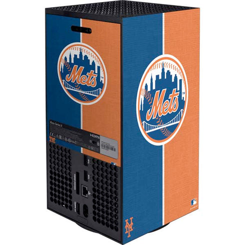 MLB New York Mets Split Xbox Series X Bundle Skin
