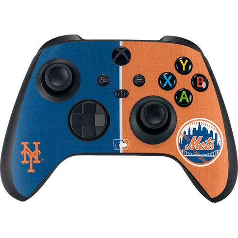 MLB New York Mets Split Xbox Series X Bundle Skin
