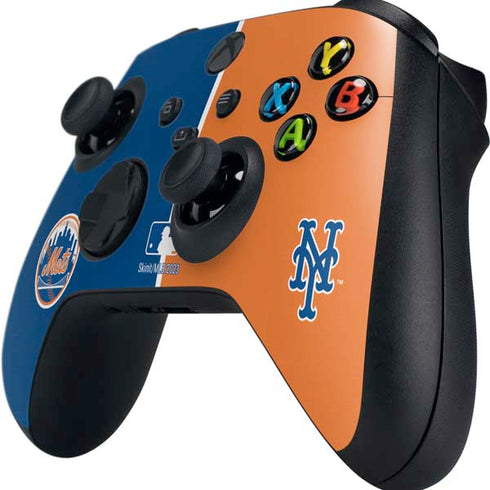 MLB New York Mets Split Xbox Series X Controller Skin