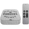 NHL New York Rangers Black Text Apple TV Skin