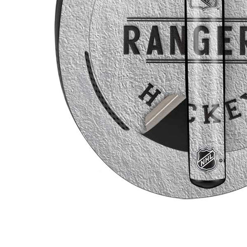 NHL New York Rangers Black Text Bose Noise Cancelling Headphones 700 Skin
